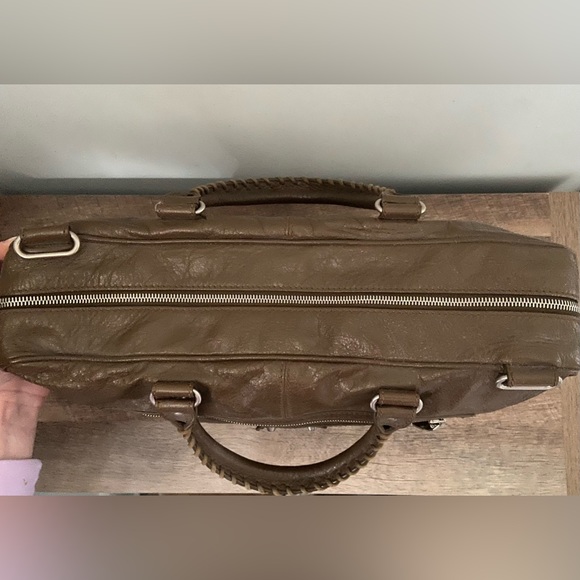 Authentic Balenciaga Agneau Classic - Brown - Uni-sex Briefcase / Travel Bag - Picture 7 of 10